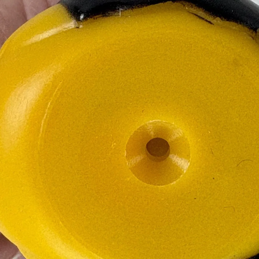 Halloween Vampire Rubber Duck Yellow Black Cape Fangs Gothic Horror Novelty Toy
